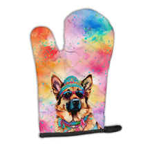Load image into Gallery viewer, German Shepherd Hippie Dawg Oven Mitt