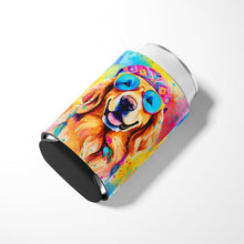 Load image into Gallery viewer, Golden Retriever Hippie Dawg Can or Bottle Hugger