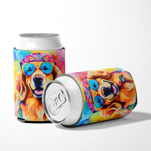 Load image into Gallery viewer, Golden Retriever Hippie Dawg Can or Bottle Hugger