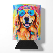Load image into Gallery viewer, Golden Retriever Hippie Dawg Can or Bottle Hugger
