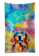 Load image into Gallery viewer, Golden Retriever Hippie Dawg Kitchen Towel
