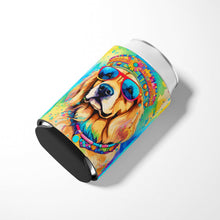 Load image into Gallery viewer, Golden Retriever Hippie Dawg Can or Bottle Hugger