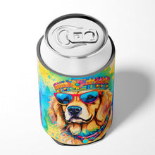 Load image into Gallery viewer, Golden Retriever Hippie Dawg Can or Bottle Hugger