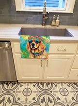Load image into Gallery viewer, Golden Retriever Hippie Dawg Kitchen Towel