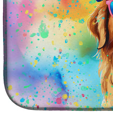 Load image into Gallery viewer, Golden Retriever Hippie Dawg Dish Drying Mat