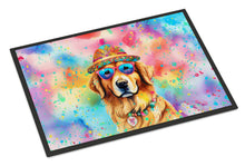 Load image into Gallery viewer, Golden Retriever Hippie Dawg Doormat - 18X27 Indoor / Outdoor Rug | Made in USA