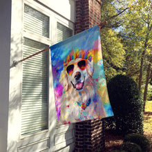 Load image into Gallery viewer, Great Pyrenees Hippie Dawg House Flag