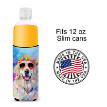 Load image into Gallery viewer, Great Pyrenees Hippie Dawg Slim Can Huggers – Fun, Functional Drink Coolers for Every Occasion