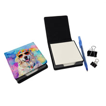 Load image into Gallery viewer, Great Pyrenees Hippie Dawg PU Leather Note Paper Holder