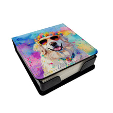 Load image into Gallery viewer, Great Pyrenees Hippie Dawg PU Leather Note Paper Holder