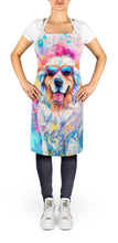 Load image into Gallery viewer, Great Pyrenees Hippie Dawg Apron – Artist-Designed Kitchen, BBQ &amp; Craft Apron