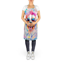 Load image into Gallery viewer, Great Pyrenees Hippie Dawg Apron – Artist-Designed Kitchen, BBQ &amp; Craft Apron