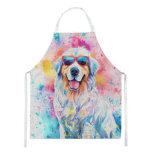 Load image into Gallery viewer, Great Pyrenees Hippie Dawg Apron – Artist-Designed Kitchen, BBQ &amp; Craft Apron