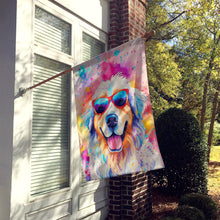 Load image into Gallery viewer, Great Pyrenees Hippie Dawg House Flag