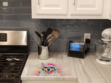 Load image into Gallery viewer, Great Pyrenees Hippie Dawg Glass Cutting Boards – Durable, Decorative Kitchen Art Large