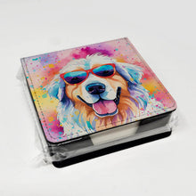 Load image into Gallery viewer, Great Pyrenees Hippie Dawg PU Leather Note Paper Holder