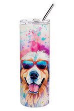 Load image into Gallery viewer, Great Pyrenees Hippie Dawg Stainless Steel Skinny Tumbler