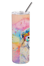 Load image into Gallery viewer, Great Pyrenees Hippie Dawg Stainless Steel Skinny Tumbler