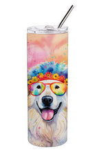 Load image into Gallery viewer, Great Pyrenees Hippie Dawg Stainless Steel Skinny Tumbler
