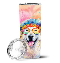 Load image into Gallery viewer, Great Pyrenees Hippie Dawg Stainless Steel Skinny Tumbler