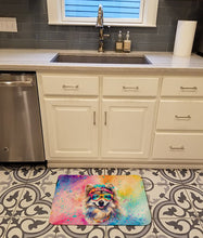 Load image into Gallery viewer, Keeshond Hippie Dawg Memory Foam Kitchen Mat