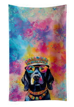 Load image into Gallery viewer, Black Labrador Hippie Dawg Kitchen Towel