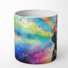 Load image into Gallery viewer, Black Labrador Hippie Dawg Decorative Soy Candle