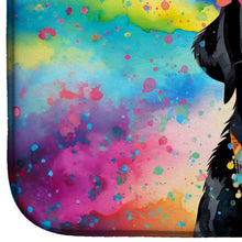 Load image into Gallery viewer, Black Labrador Hippie Dawg Dish Drying Mat