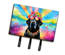 Load image into Gallery viewer, Black Labrador Hippie Dawg Leash or Key Holder