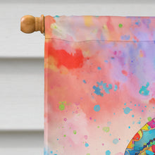 Load image into Gallery viewer, Black Labrador Hippie Dawg House Flag