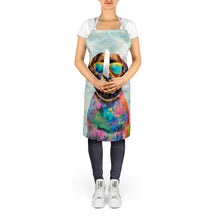 Load image into Gallery viewer, Chocolate Labrador Hippie Dawg Apron – Artist-Designed Kitchen, BBQ &amp; Craft Apron