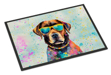 Load image into Gallery viewer, Chocolate Labrador Hippie Dawg Doormat - 18X27 Indoor / Outdoor Rug | Made in USA