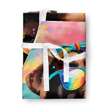 Load image into Gallery viewer, Chocolate Labrador Hippie Dawg Apron – Artist-Designed Kitchen, BBQ &amp; Craft Apron