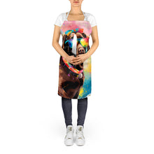 Load image into Gallery viewer, Chocolate Labrador Hippie Dawg Apron – Artist-Designed Kitchen, BBQ &amp; Craft Apron