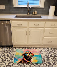 Load image into Gallery viewer, Chocolate Labrador Hippie Dawg Memory Foam Kitchen Mat