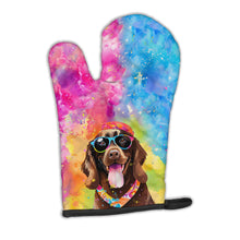 Load image into Gallery viewer, Chocolate Labrador Hippie Dawg Oven Mitt