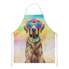 Load image into Gallery viewer, Chocolate Labrador Hippie Dawg Apron – Artist-Designed Kitchen, BBQ &amp; Craft Apron