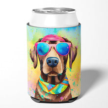 Load image into Gallery viewer, Chocolate Labrador Hippie Dawg Can or Bottle Hugger