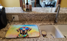 Load image into Gallery viewer, Chocolate Labrador Hippie Dawg Dish Drying Mat