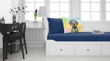 Load image into Gallery viewer, Chocolate Labrador Hippie Dawg Standard Pillowcase – Artistic Decorative Front, White Back