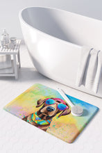 Load image into Gallery viewer, Chocolate Labrador Hippie Dawg Memory Foam Kitchen Mat