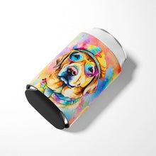 Load image into Gallery viewer, Yellow Labrador Hippie Dawg Can or Bottle Hugger