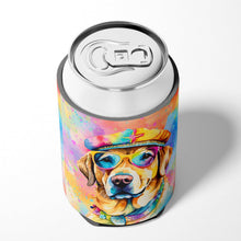 Load image into Gallery viewer, Yellow Labrador Hippie Dawg Can or Bottle Hugger