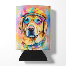 Load image into Gallery viewer, Yellow Labrador Hippie Dawg Can or Bottle Hugger