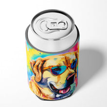 Load image into Gallery viewer, Yellow Labrador Hippie Dawg Can or Bottle Hugger