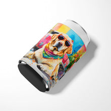 Load image into Gallery viewer, Yellow Labrador Hippie Dawg Can or Bottle Hugger