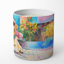 Load image into Gallery viewer, Yellow Labrador Hippie Dawg Decorative Soy Candle