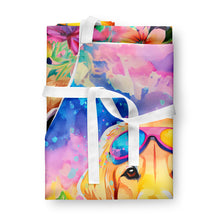 Load image into Gallery viewer, Yellow Labrador Hippie Dawg Apron – Artist-Designed Kitchen, BBQ &amp; Craft Apron