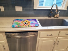 Load image into Gallery viewer, Yellow Labrador Hippie Dawg Dish Drying Mat