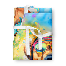 Load image into Gallery viewer, Mastiff Hippie Dawg Apron – Artist-Designed Kitchen, BBQ &amp; Craft Apron